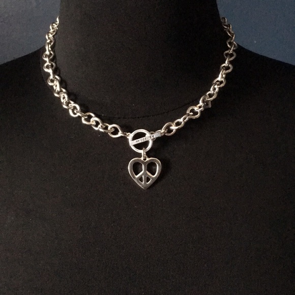 🎊Aeropostale Peace Necklace🎊 - Picture 2 of 2